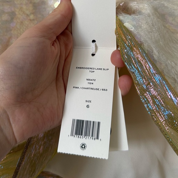 NWT TORY BURCH SEQUIN TOP $1,449 - Picture 9 of 9